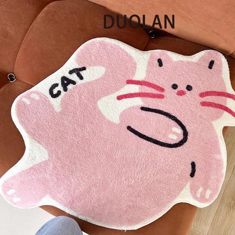 VIKAMA Cartoon Cute Cat Floor Mats Waterproof Anti-Fouling Anti-Static Entrance Living Room Bathroom Carpet Home Decoration
VIKAMA Cartoon Cute Cat Floor Mats Waterproof Anti-Fouling Anti-Static Entrance Living Room Bathroom Carpet Home Decoration