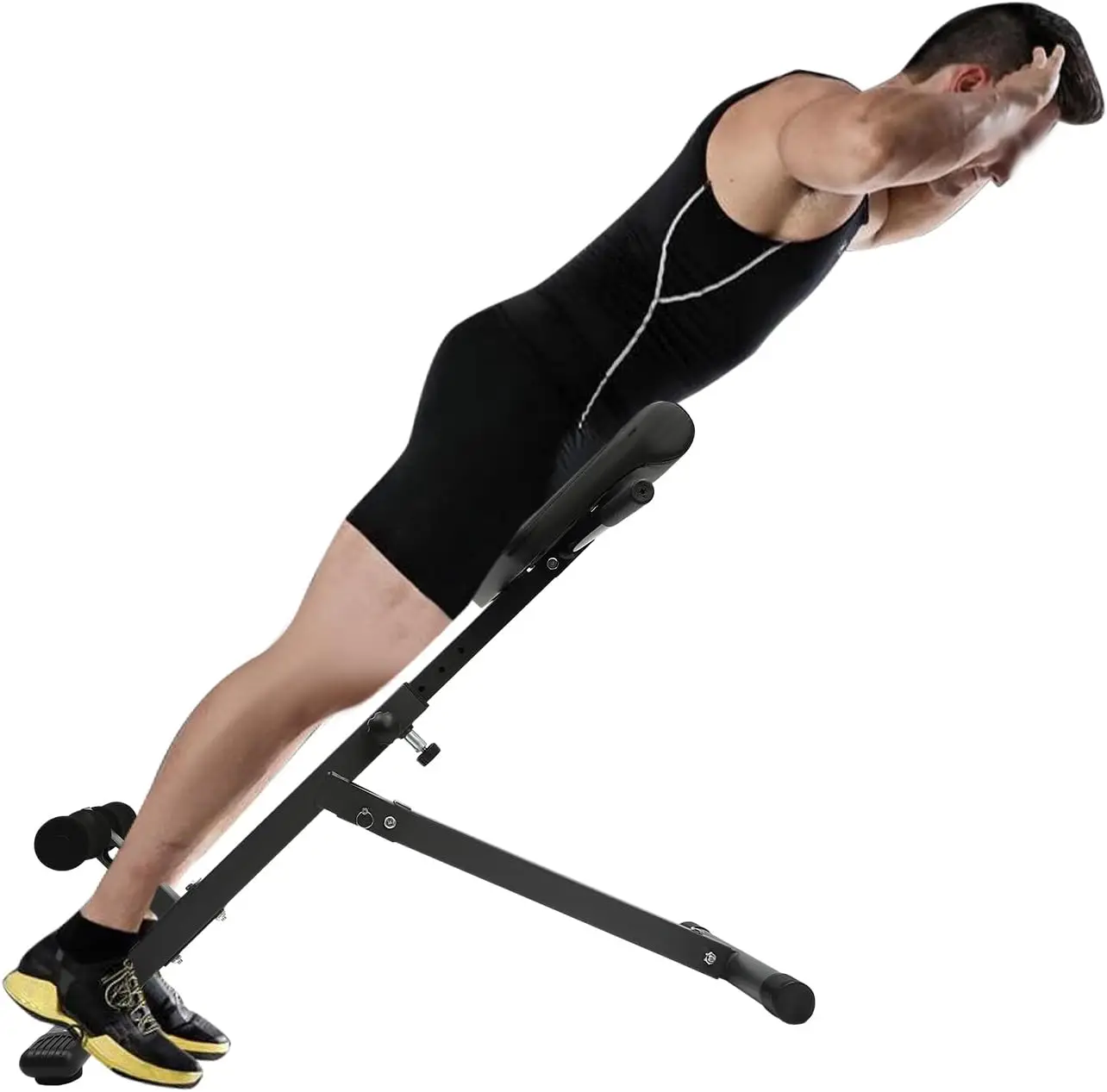 Adjustable Roman Chair for Home Workout Up to 330 lbs Weight Capacity Ulti-Function Heavy-Duty Exercise Equipment All-in-One Bod
Adjustable Roman Chair for Home Workout Up to 330 lbs Weight Capacity Ulti-Function Heavy-Duty Exercise Equipment All-in-One Bod
