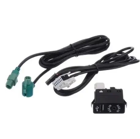Car AUX-in USB Aux Switch Wire Cable Adapter For BMW E60 E61 E63 E64 E87 E90 E70 F25 F01 F02 F03 F04 F12 F13
Car AUX-in USB Aux Switch Wire Cable Adapter For BMW E60 E61 E63 E64 E87 E90 E70 F25 F01 F02 F03 F04 F12 F13