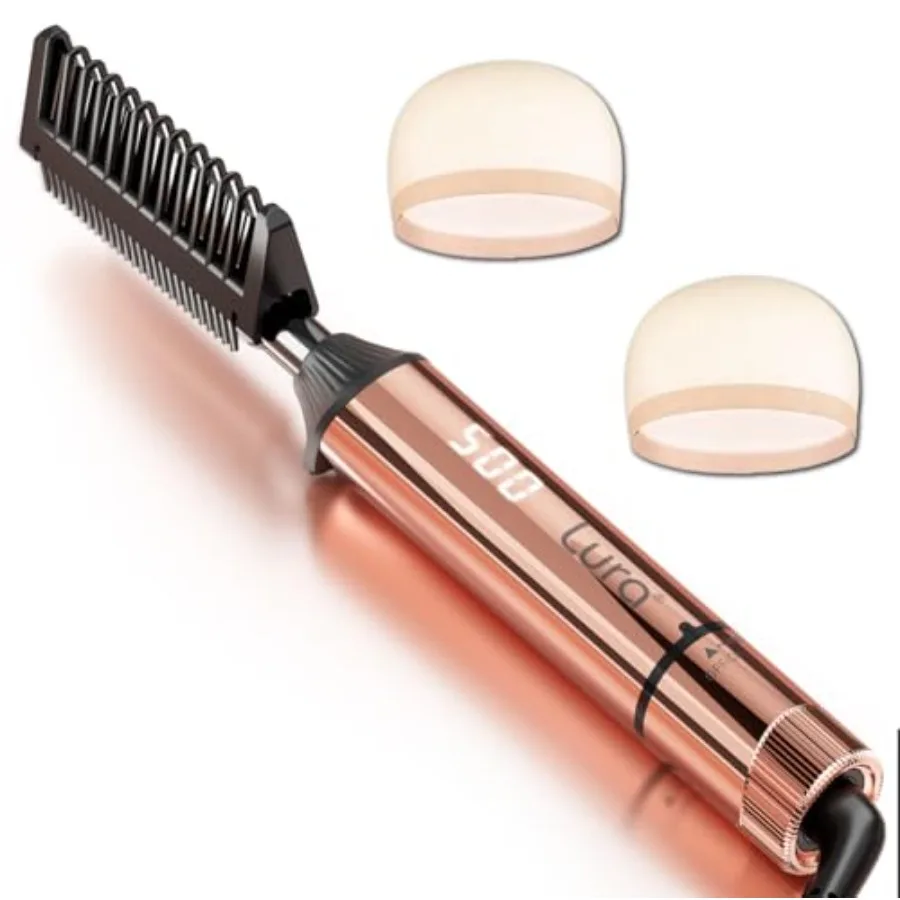 Nano Titanium Hot Comb for Wigs, 250-500°F Electric Hot Combs for Black Women Hair, Pressing Combs for Black Hair, Professional
Nano Titanium Hot Comb for Wigs, 250-500°F Electric Hot Combs for Black Women Hair, Pressing Combs for Black Hair, Professional