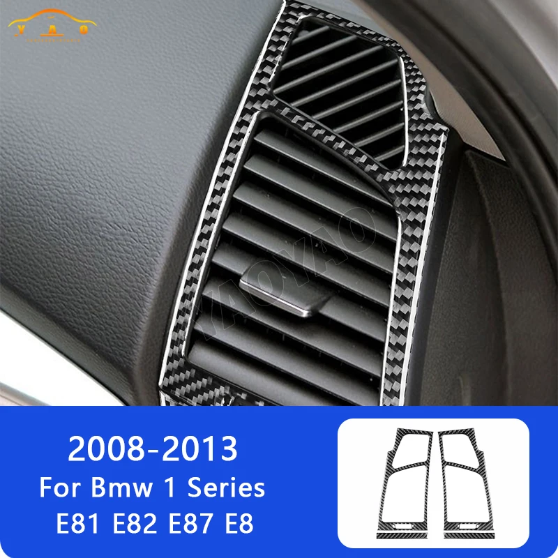Carbon Fiber Air Conditioning Outlet Headlight Switch Panel Keyhole Frame Sticker For BMW E87 1 Series E81 E82 E88 2008-2013
Carbon Fiber Air Conditioning Outlet Headlight Switch Panel Keyhole Frame Sticker For BMW E87 1 Series E81 E82 E88 2008-2013