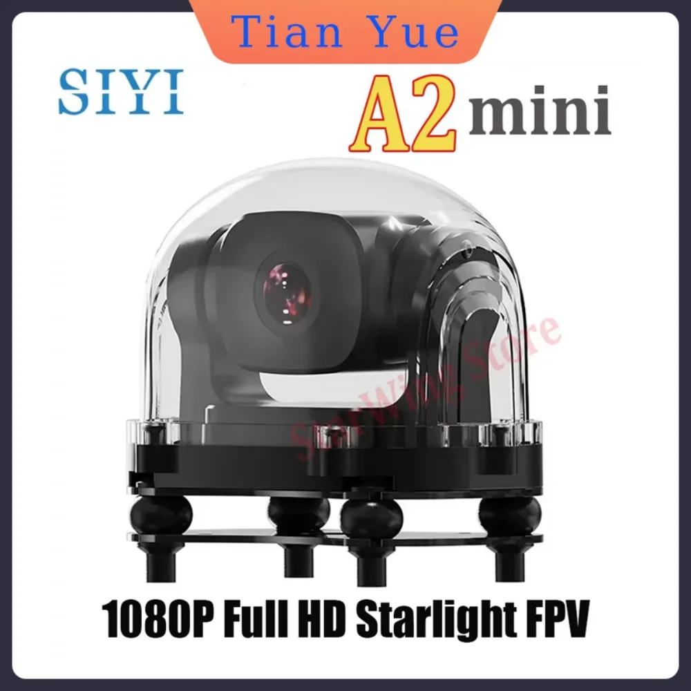 Tian Yue A2 mini Ultra Wide Angle FPV Gimbal Single Axis Tilt with160 degree FOV 1080p Starlight Camera Sensor IP67
Tian Yue A2 mini Ultra Wide Angle FPV Gimbal Single Axis Tilt with160 degree FOV 1080p Starlight Camera Sensor IP67