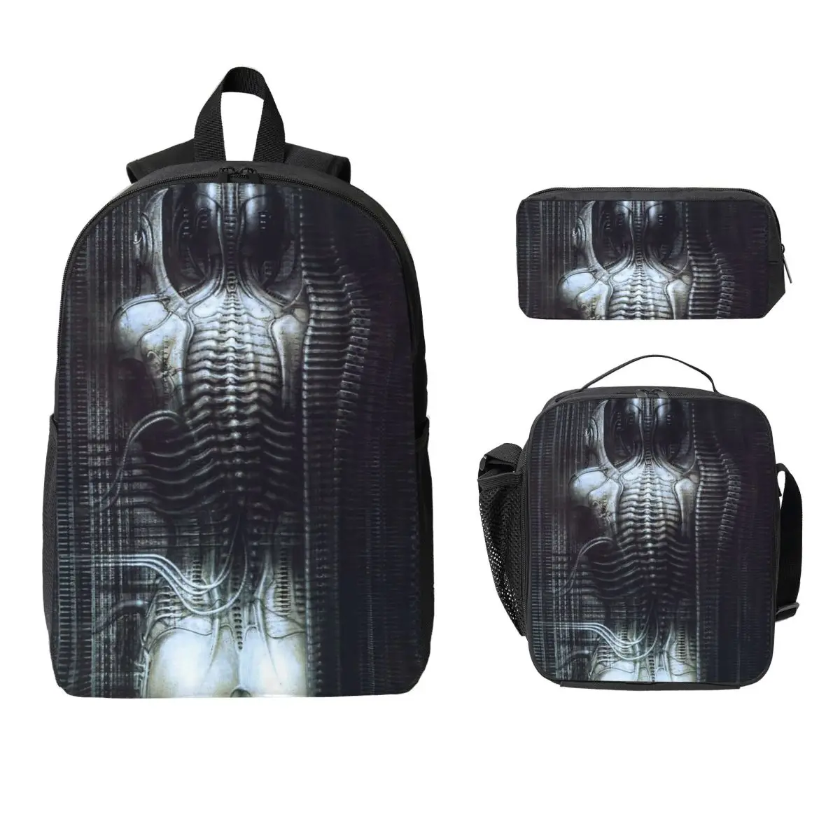 New York City Vi Torso H R Giger Backpack Student BookBag School Bag Laptop Shoulder Bags 3ps Insulated Lunch Bag Pencil Case
New York City Vi Torso H R Giger Backpack Student BookBag School Bag Laptop Shoulder Bags 3ps Insulated Lunch Bag Pencil Case