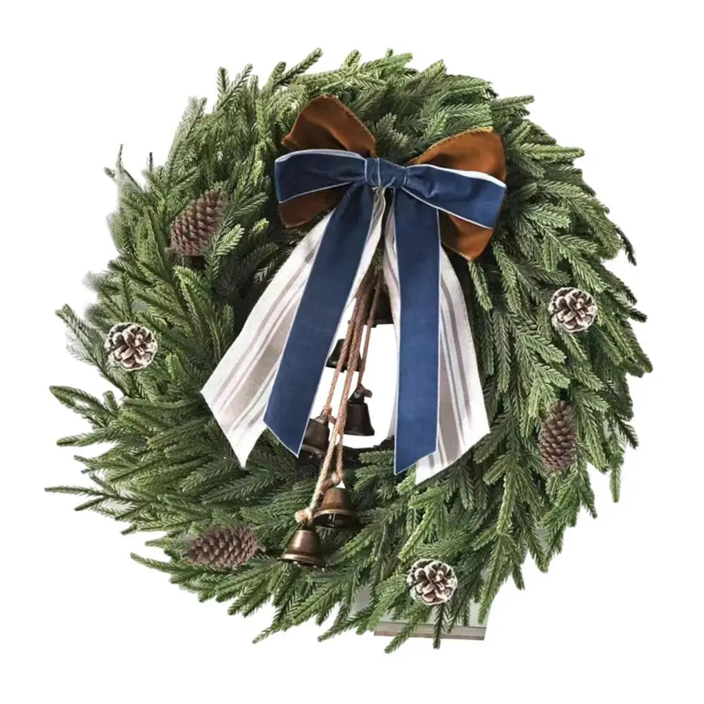 Рождественский венок, праздничная гирлянда, украшение, Рождественская настенная подвеска с зелеными листьями, подвесной орнамент на дверь, венок на входной двери для сада
Рождественский венок, праздничная гирлянда, украшение, Рождественская настенная подвеска с зелеными листьями, подвесной орнамент на дверь, венок на входной двери для сада
