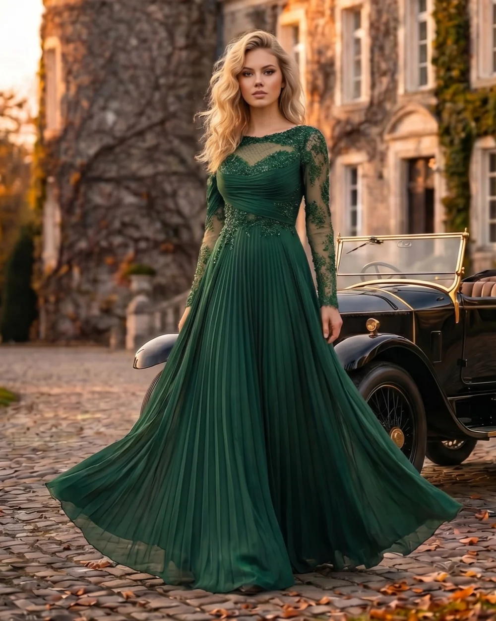 Customized Modern Style Women Jersey Beading Ruched A-Line Evening Dresses Fashion O-Neck Long Sleeves Floor Lenght Prom Dresses
Customized Modern Style Women Jersey Beading Ruched A-Line Evening Dresses Fashion O-Neck Long Sleeves Floor Lenght Prom Dresses