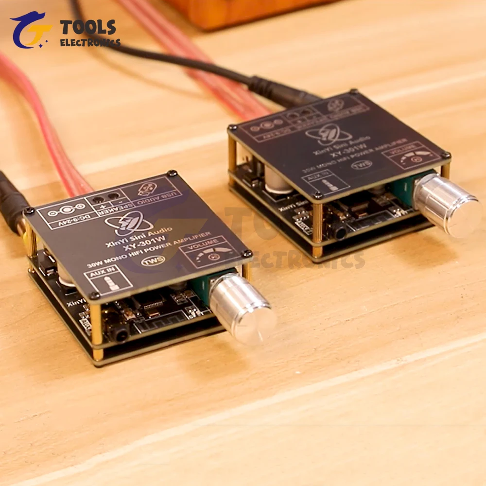 XY-301W Power Amplifier Board 30W Mono Bluetooth 5.2 TWS True Wireless Stereo Audio Amplifier for Home Audio Systems
XY-301W Power Amplifier Board 30W Mono Bluetooth 5.2 TWS True Wireless Stereo Audio Amplifier for Home Audio Systems