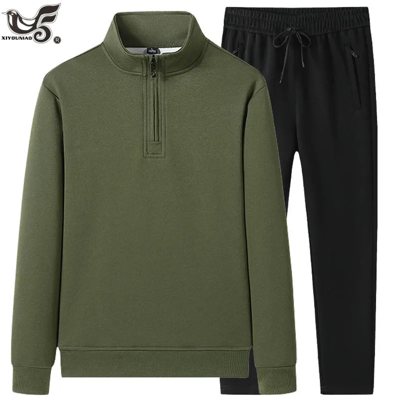 100% cotton new style half-zip sweater Sportsuit for men autumn Winter casual two-piece sets Outwear Joggers Running Tracksuit
100% cotton new style half-zip sweater Sportsuit for men autumn Winter casual two-piece sets Outwear Joggers Running Tracksuit