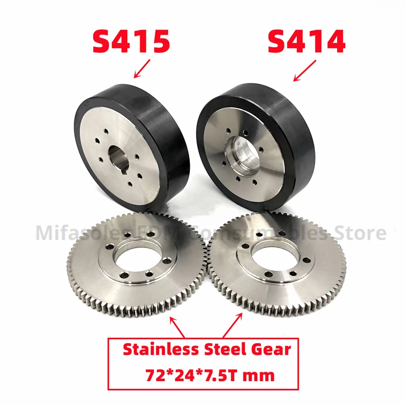 Wire EDM Machine S414 S415 black/white Ceramic Tension Roller 70X20T Stainless Steel Gear Set For CNC Sodick Machine Series Part
Wire EDM Machine S414 S415 black/white Ceramic Tension Roller 70X20T Stainless Steel Gear Set For CNC Sodick Machine Series Part