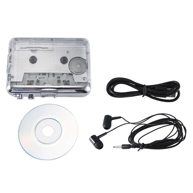 Cassette Player Tape To MP3 Audio Music Converter USB Walkman USB Capture For Laptop And Personal Computers
Cassette Player Tape To MP3 Audio Music Converter USB Walkman USB Capture For Laptop And Personal Computers