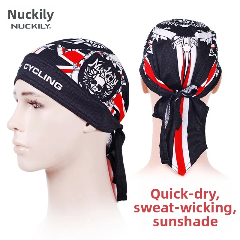 NUCKILY Cycling Pirate Headband Sun Protection Quick Dry Breathable Sweat Wicking Adjustable Bandana Cap Under Helmet For Men Wo
NUCKILY Cycling Pirate Headband Sun Protection Quick Dry Breathable Sweat Wicking Adjustable Bandana Cap Under Helmet For Men Wo