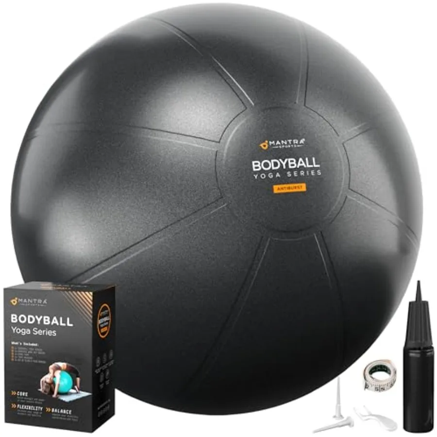 Exercise Ball Yoga Ball for Pilates and Fitness - Birthing for Pregnancy, Stability, Core, Balance, Therapy for Physical Rehab,
Exercise Ball Yoga Ball for Pilates and Fitness - Birthing for Pregnancy, Stability, Core, Balance, Therapy for Physical Rehab,