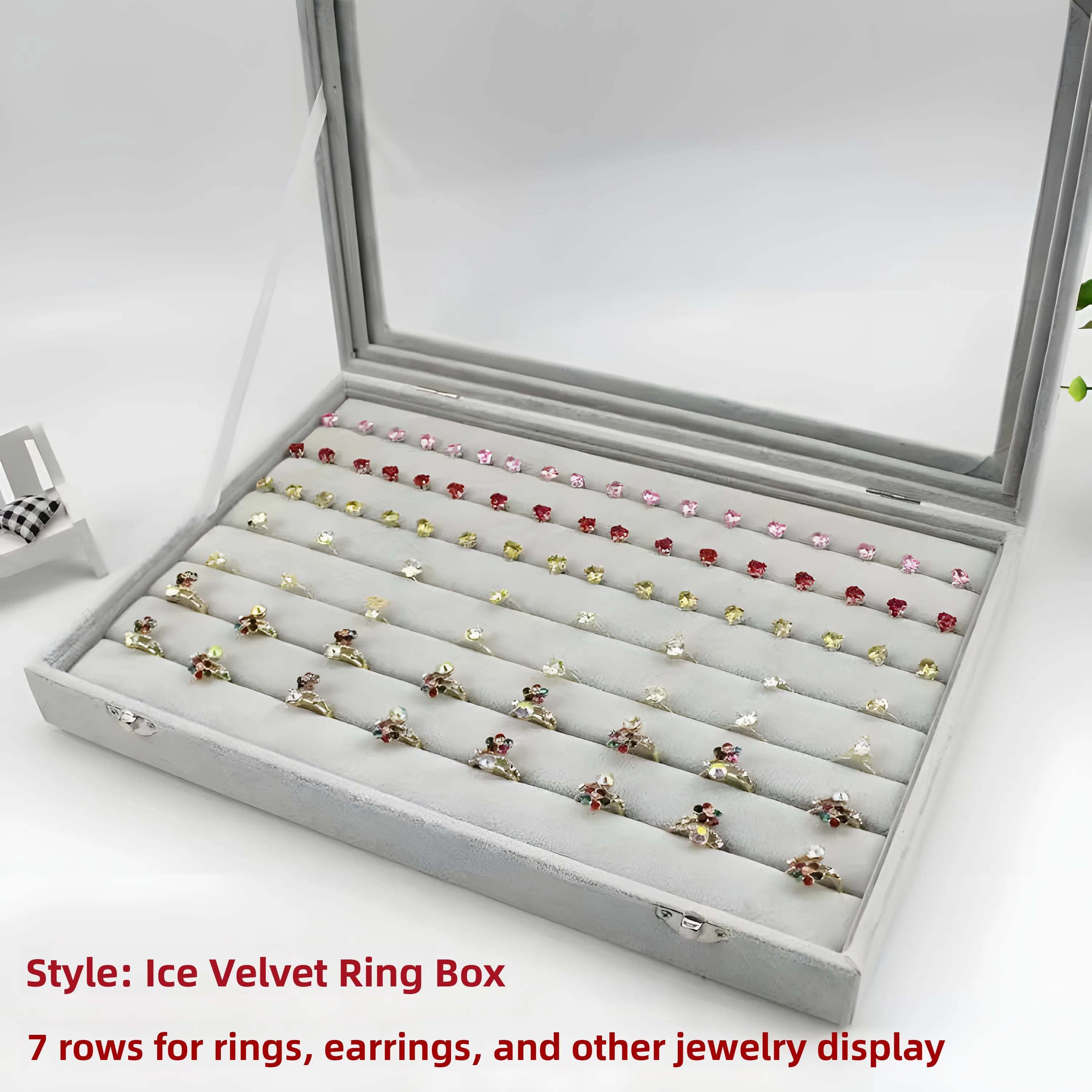 Jewelry Box Storage Case for Rings Pendants Nelaces Bracelets Earrings Display Faion Accories Organizer Box
Jewelry Box Storage Case for Rings Pendants Nelaces Bracelets Earrings Display Faion Accories Organizer Box