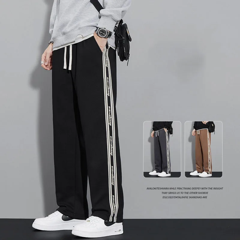 2024 Autumn New Sweatpants Men Multi-Pockets Drawstring Cotton Casual Track Pant Male Y2k Loose Straight Trousers Sports Pants
2024 Autumn New Sweatpants Men Multi-Pockets Drawstring Cotton Casual Track Pant Male Y2k Loose Straight Trousers Sports Pants