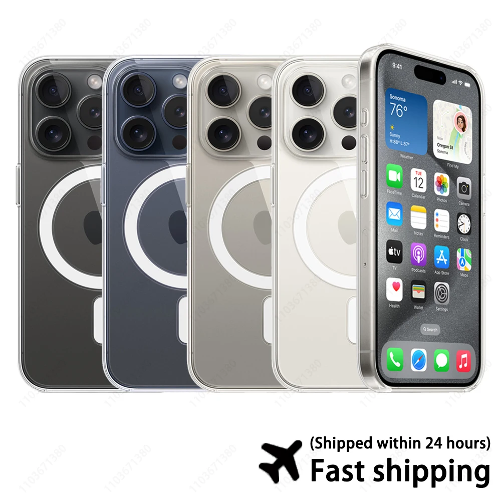Original APPLE Clear Case with MagSafe For iPhone 15 Pro Max Support Wireless Charging For iPhone 14 13 Pro Max Clear Pone Case
Original APPLE Clear Case with MagSafe For iPhone 15 Pro Max Support Wireless Charging For iPhone 14 13 Pro Max Clear Pone Case