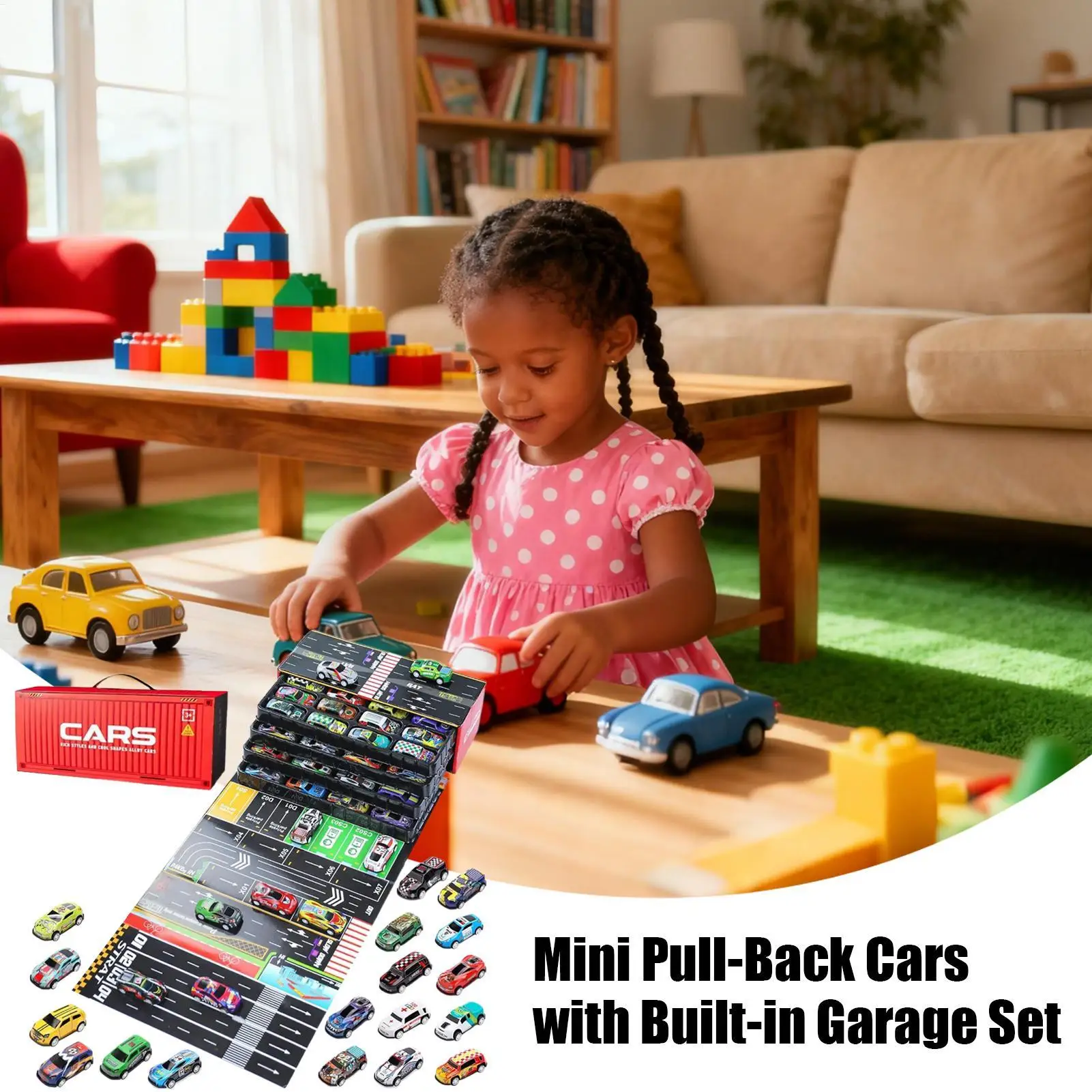 Pull Back Toy Cars 48 Pieces Vehicle With Built-in Garage Die-Cast Toy Cars For Kids Christmas Birthday Travel Classroom Party
Pull Back Toy Cars 48 Pieces Vehicle With Built-in Garage Die-Cast Toy Cars For Kids Christmas Birthday Travel Classroom Party