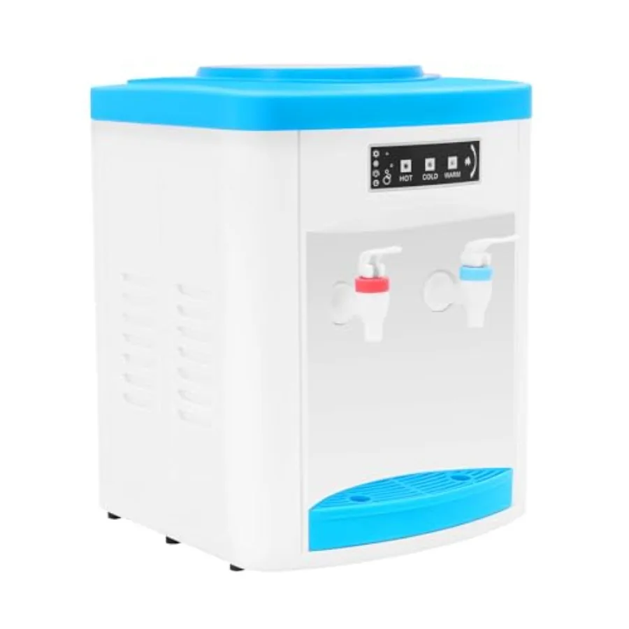 Desktop Electric Hot/Cold Water Cooler Dispenser for Home Office Use Stainless Steel Construction Silver Color Energy Efficient
Desktop Electric Hot/Cold Water Cooler Dispenser for Home Office Use Stainless Steel Construction Silver Color Energy Efficient