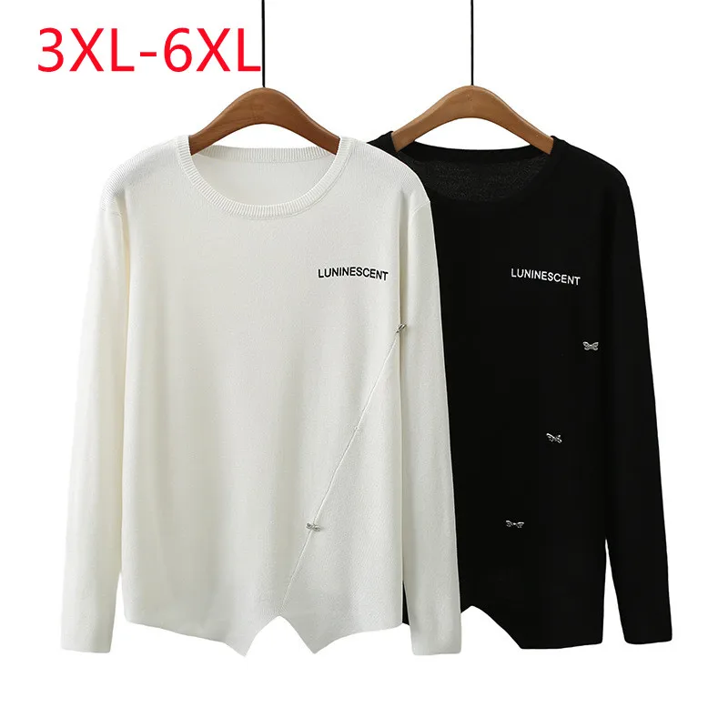 Женская рубашка с длинными рукавами O воротник свитер 3XL 4XL 5XL 6XL
Женская рубашка с длинными рукавами O воротник свитер 3XL 4XL 5XL 6XL