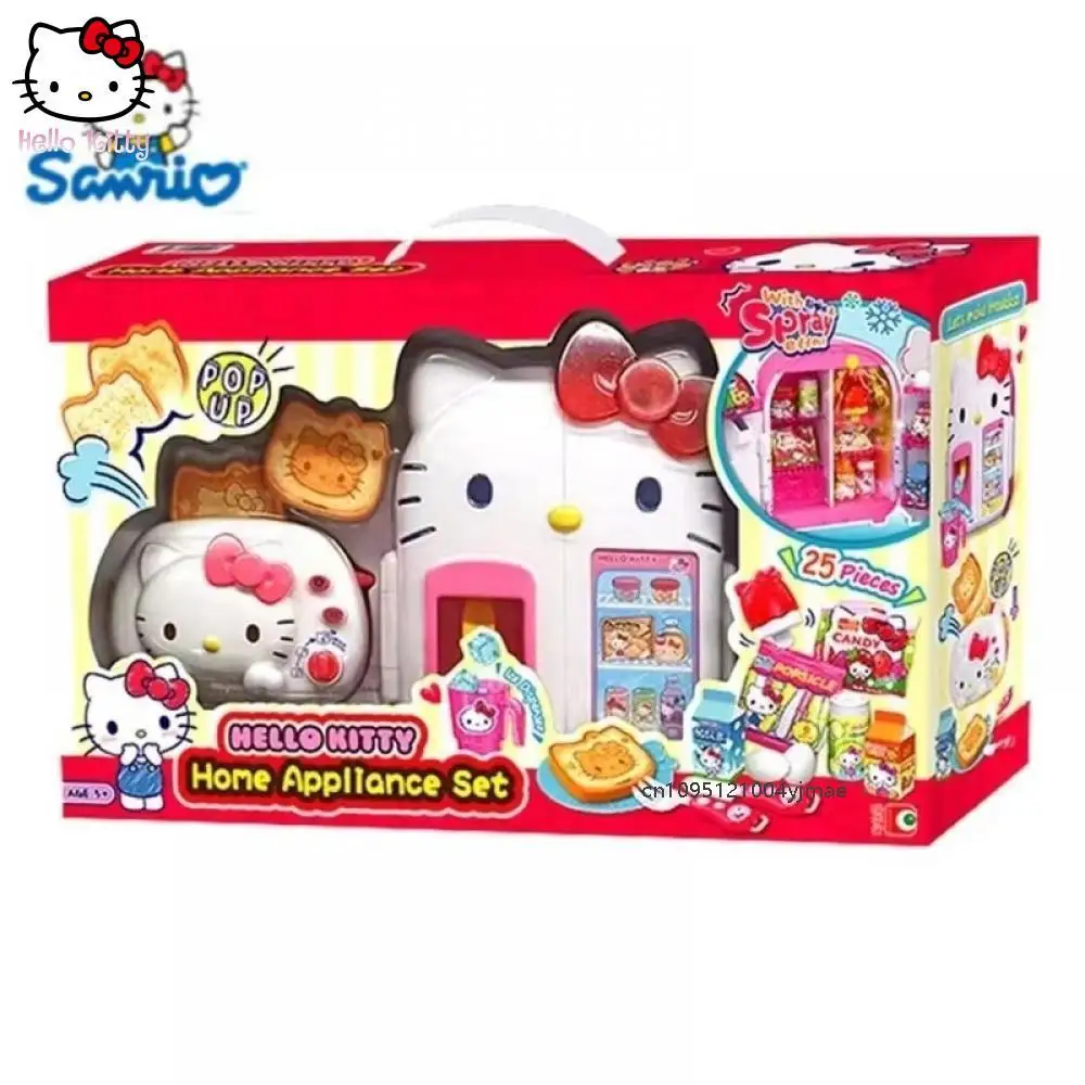 Sanrio Hellokitty Small Appliances Refrigerator Oven Rice Cooker Cartoon Girl Simulation Play House Toy Set Birthday Gift Kawaii
Sanrio Hellokitty Small Appliances Refrigerator Oven Rice Cooker Cartoon Girl Simulation Play House Toy Set Birthday Gift Kawaii