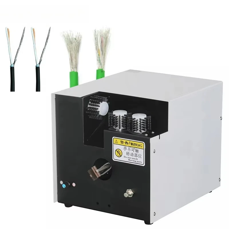 EW-1015 1-8mm Semi-Automation Cable & Wire Shield Braid Brushing And Twisting Machine
EW-1015 1-8mm Semi-Automation Cable & Wire Shield Braid Brushing And Twisting Machine