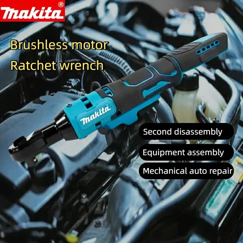Makita 18V 10/13/15mm Brushless Ratchet Wrench Cordless Driver Multifunction Variable Speed Power Wrench Power Tools
Makita 18V 10/13/15mm Brushless Ratchet Wrench Cordless Driver Multifunction Variable Speed Power Wrench Power Tools