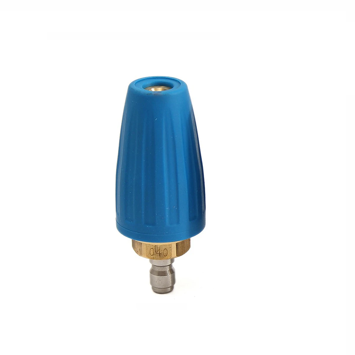 4.0 GPM 400PSI Turbo Rotating Spray Nozzle 360 Degree Rotating Turbo for Pressure Washer with 1/4inch Quick Connect Plug
4.0 GPM 400PSI Turbo Rotating Spray Nozzle 360 Degree Rotating Turbo for Pressure Washer with 1/4inch Quick Connect Plug