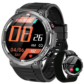 Blackview Smartwatch 1.39 inch Full Touch Screen Smart Watch with Voice Assistant Answer/Dialing Fitness Watch for Android/IOS