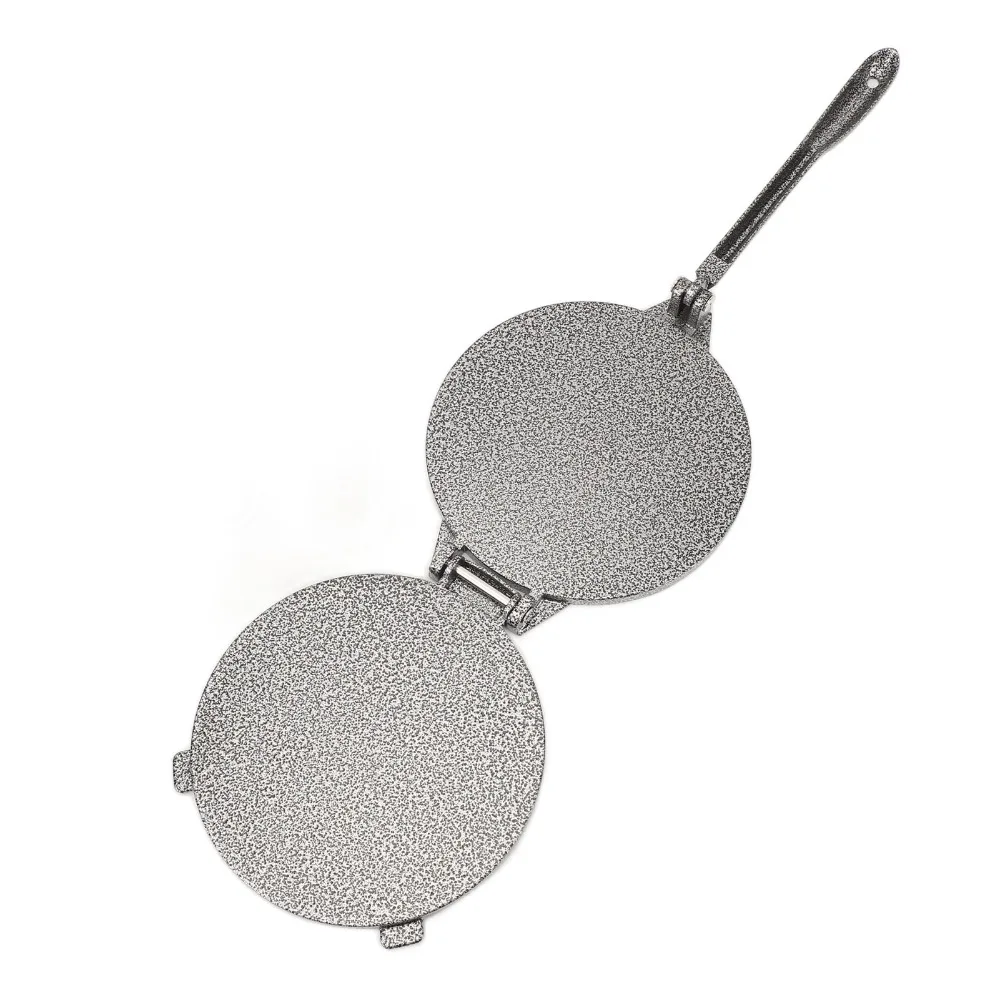 Пресс для тортильи из алюминиевого сплава с антипригарной поверхностью, 6,3 дюйма, легко моется, черный, для приготовления тако и завтраков
Пресс для тортильи из алюминиевого сплава с антипригарной поверхностью, 6,3 дюйма, легко моется, черный, для приготовления тако и завтраков