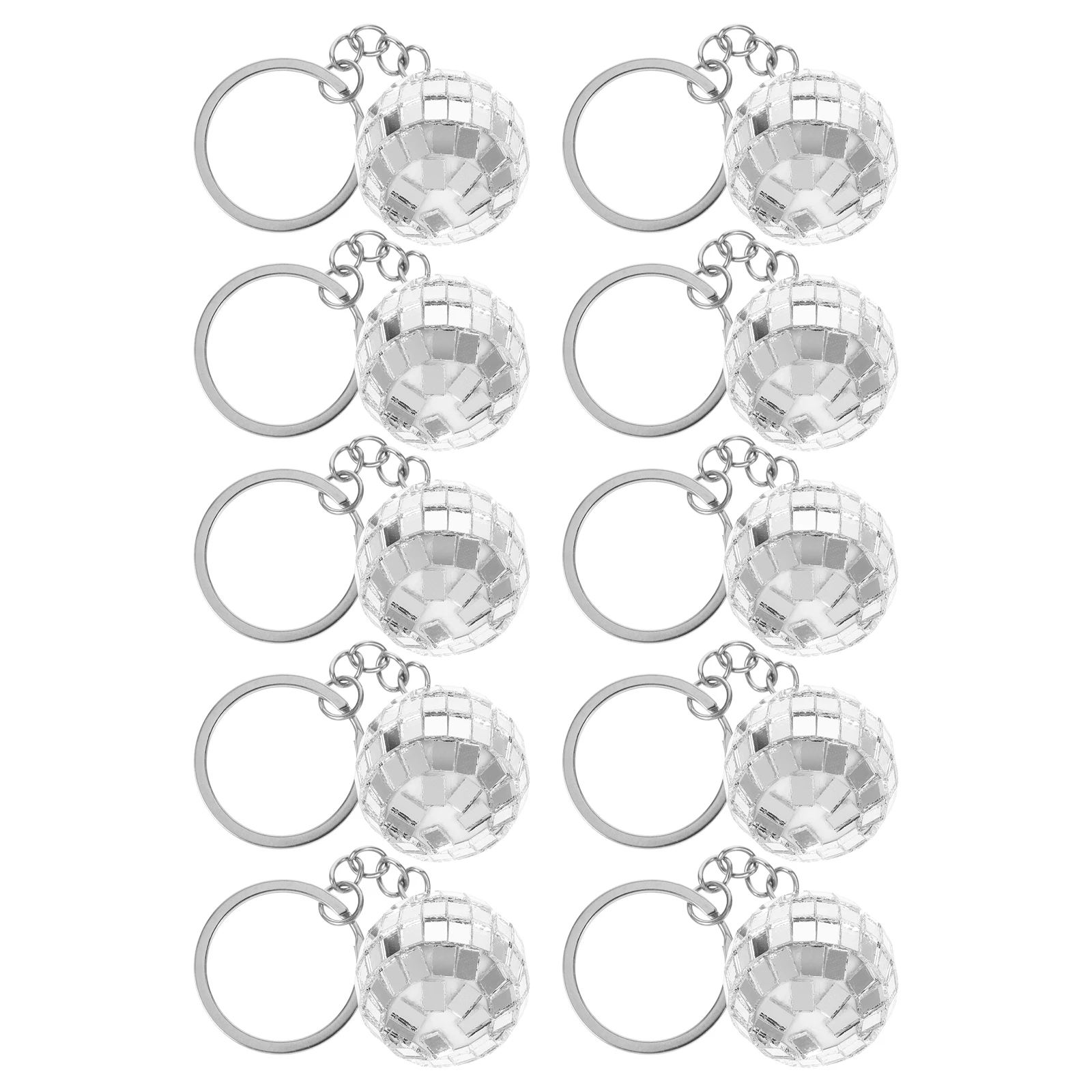 10pcs Ball Keychain Mini Mirror Pendant Key Chain Decor Christmas Party Compact Bag Pendant Gifts Bag Hanging Ornaments
10pcs Ball Keychain Mini Mirror Pendant Key Chain Decor Christmas Party Compact Bag Pendant Gifts Bag Hanging Ornaments