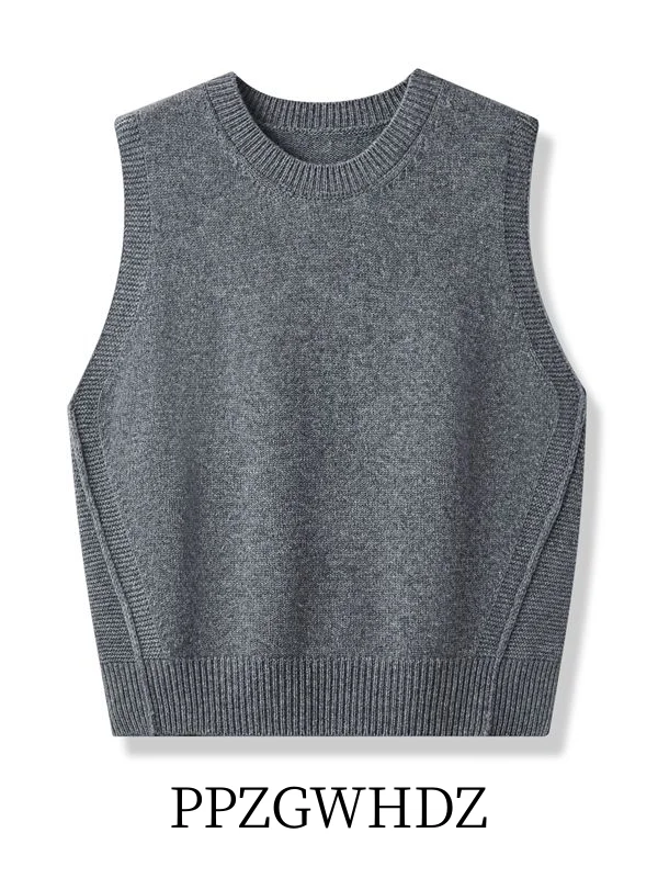Women's Knitted Vest round Neck Sleeveless Casual Outerwear Sweater Commute Style Loose Fit Regular Length No Button Closure
Women's Knitted Vest round Neck Sleeveless Casual Outerwear Sweater Commute Style Loose Fit Regular Length No Button Closure