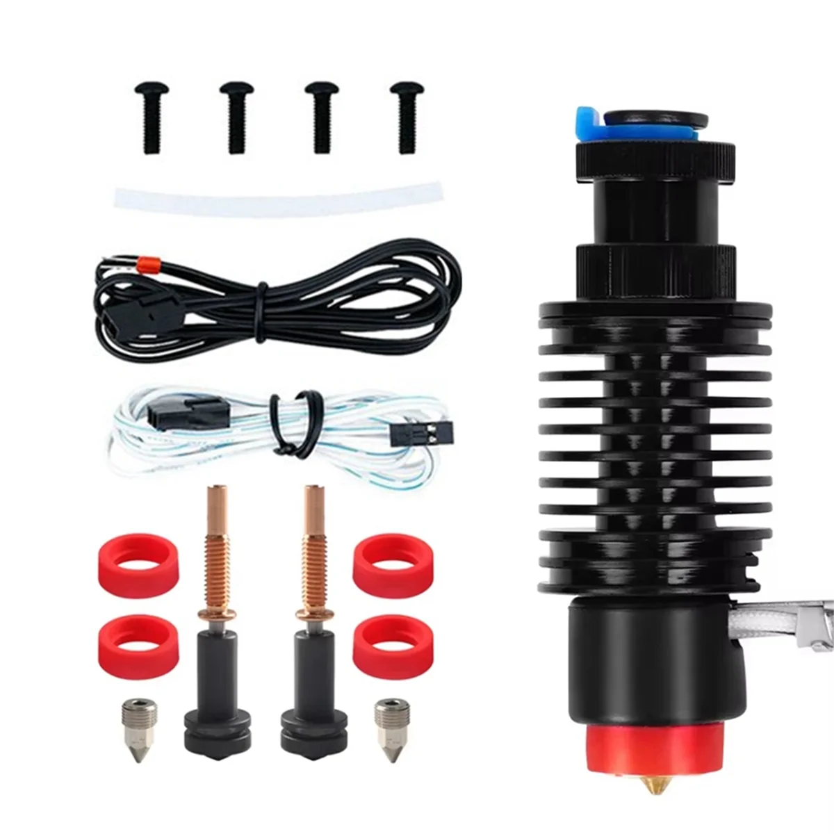 A71Z For Ceramic Hotend Kit V6 Radiator Brass Nozzle Ceramic Heating Core with 2 Nozzle Kits for 3 Series A
A71Z For Ceramic Hotend Kit V6 Radiator Brass Nozzle Ceramic Heating Core with 2 Nozzle Kits for 3 Series A