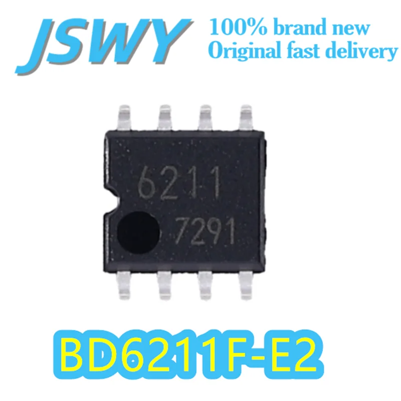 (10/50 pieces) BD6211F-E2 Silk-printed 6211 SOP-8 package H-bridge DC motor driver IC supports 7V/1.0A output Original Quick
(10/50 pieces) BD6211F-E2 Silk-printed 6211 SOP-8 package H-bridge DC motor driver IC supports 7V/1.0A output Original Quick