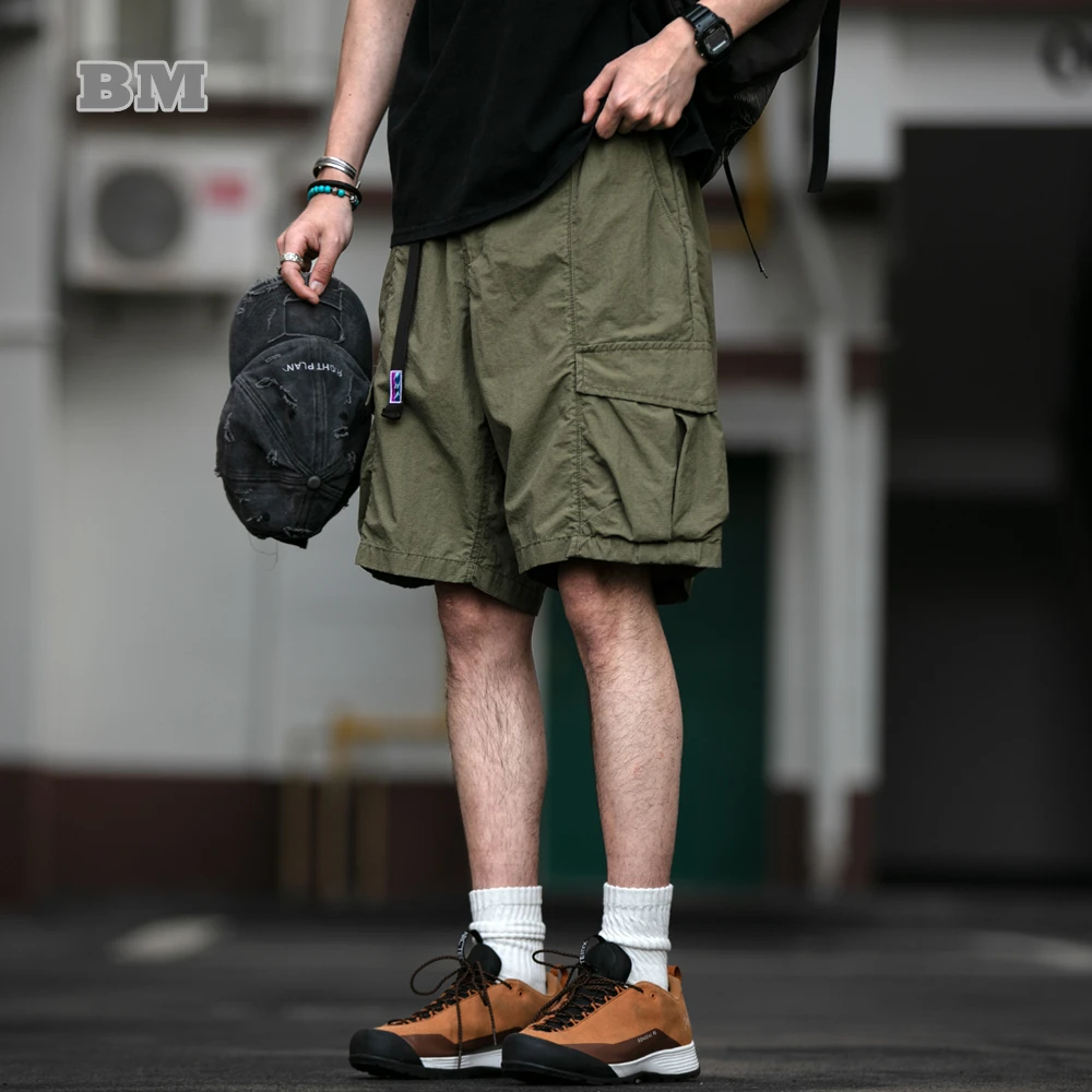 Tactical Cargo Shorts Men Quick-Dry Multiple Pockets Lightweight Breathable Summer Loose Fit Casual Straight Leg Mid-Length
Tactical Cargo Shorts Men Quick-Dry Multiple Pockets Lightweight Breathable Summer Loose Fit Casual Straight Leg Mid-Length