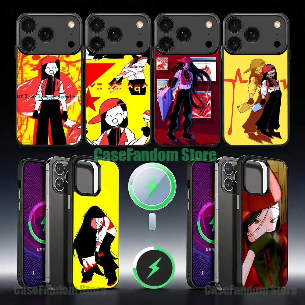 Yi Xi Singer Meat Girl Shockproof Black Phone Case For iPhone 17,16,15,14,13,12,11,Pro,Max,Plus,Mini Magnetic Wireless Charging
Yi Xi Singer Meat Girl Shockproof Black Phone Case For iPhone 17,16,15,14,13,12,11,Pro,Max,Plus,Mini Magnetic Wireless Charging