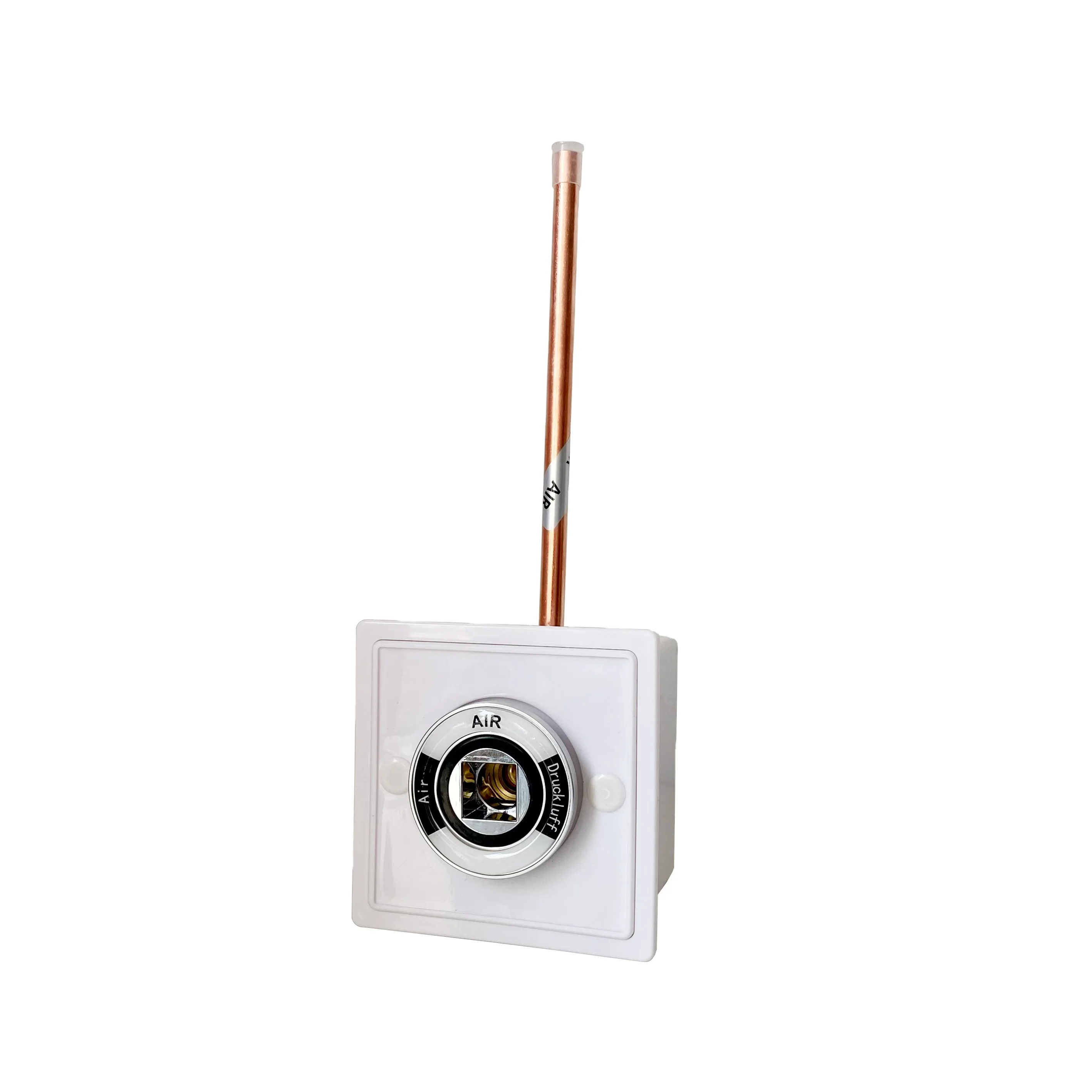 DIN german standard o2, vac, air, n2o wall type gas outlets for bed head unit
DIN german standard o2, vac, air, n2o wall type gas outlets for bed head unit