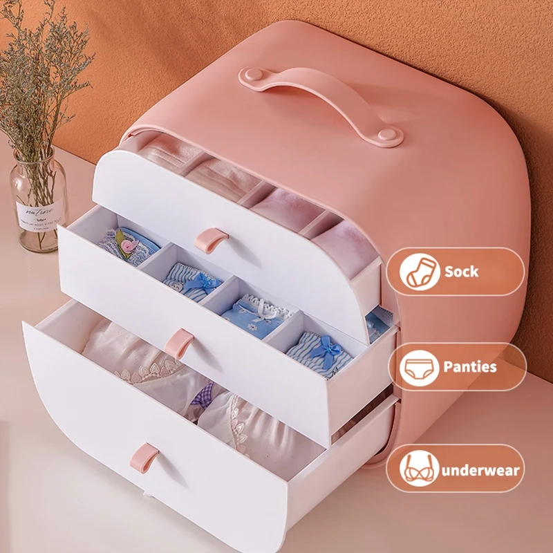 3 In 1 Combined Socks, Home Separated Underwear, Panties, Sock Storage Box Bra Organizer Drawer Organizer
3 In 1 Combined Socks, Home Separated Underwear, Panties, Sock Storage Box Bra Organizer Drawer Organizer