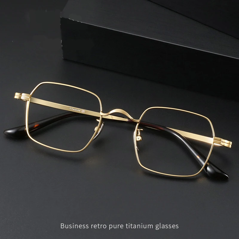 New Arrival Big Square Titanium Frame Acetate Leg Men and Women's Optical Eyeglasses Trendy Highstreet Eyewear
New Arrival Big Square Titanium Frame Acetate Leg Men and Women's Optical Eyeglasses Trendy Highstreet Eyewear