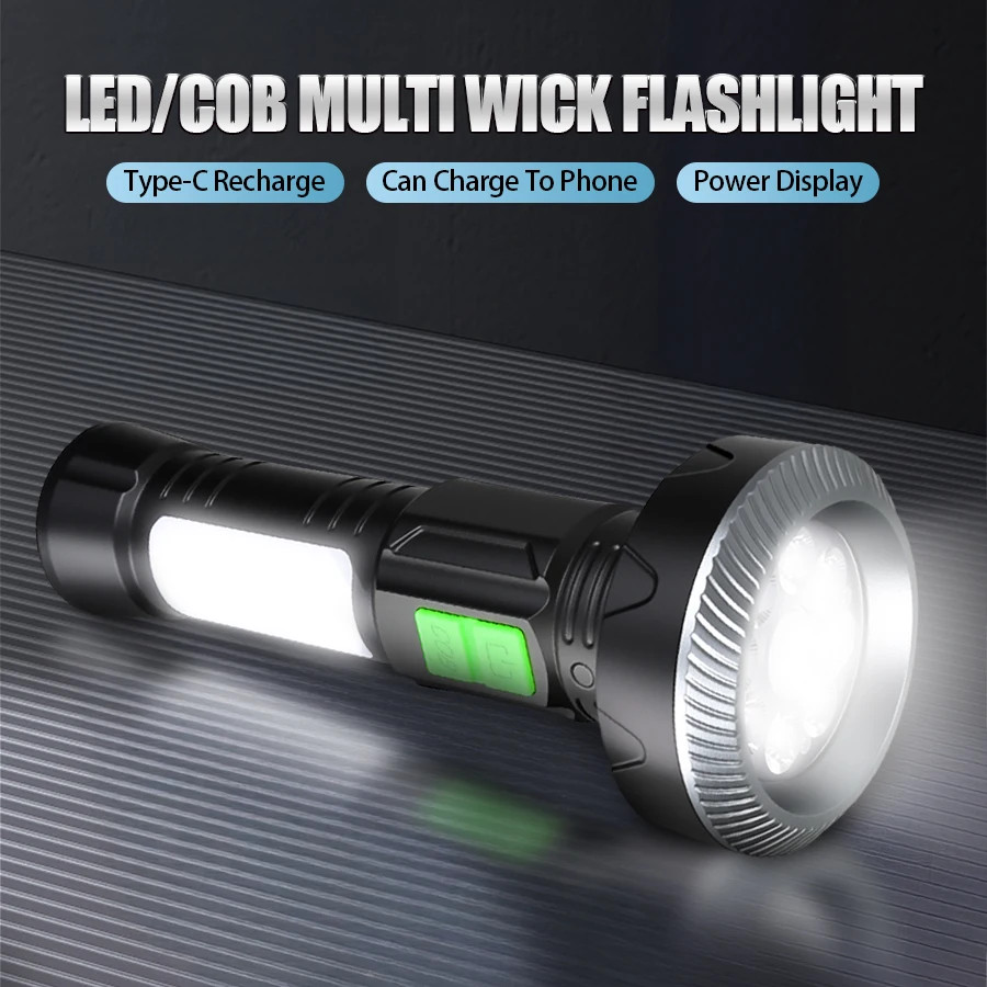 Светодиодный COB супер яркий фонарик USB аккумуляторный фонарь 11 режимов освещения лампа с хвостовым магнитом уличный аварийный фонарь для кемпинга
Светодиодный COB супер яркий фонарик USB аккумуляторный фонарь 11 режимов освещения лампа с хвостовым магнитом уличный аварийный фонарь для кемпинга