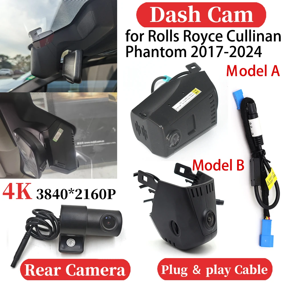 ZJCGO for Rolls Royce Cullinan Phantom 2017-2024 UHD Car 4K Video Recorder DVR Dash Cam Dashboard Camera Night Vision
ZJCGO for Rolls Royce Cullinan Phantom 2017-2024 UHD Car 4K Video Recorder DVR Dash Cam Dashboard Camera Night Vision