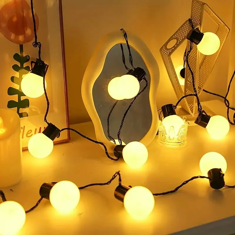 Solar LED Globe String Lights Waterproof Outdoor For Garden Lawn Patio Camping Wedding Birthday Party Festival Decor Lighting
Solar LED Globe String Lights Waterproof Outdoor For Garden Lawn Patio Camping Wedding Birthday Party Festival Decor Lighting