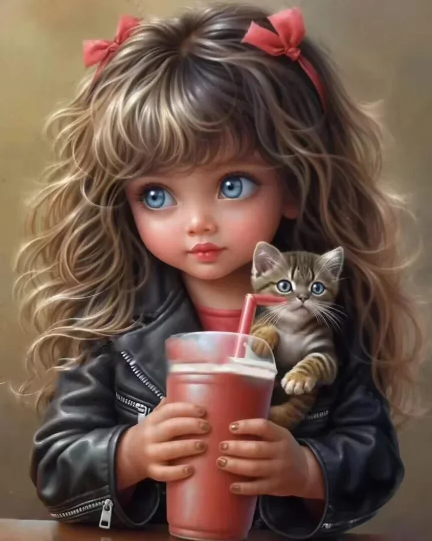 Sunature Diamond Painting Art Full Square Round Drills Girl Cat Diamond Painting Kits
Sunature Diamond Painting Art Full Square Round Drills Girl Cat Diamond Painting Kits