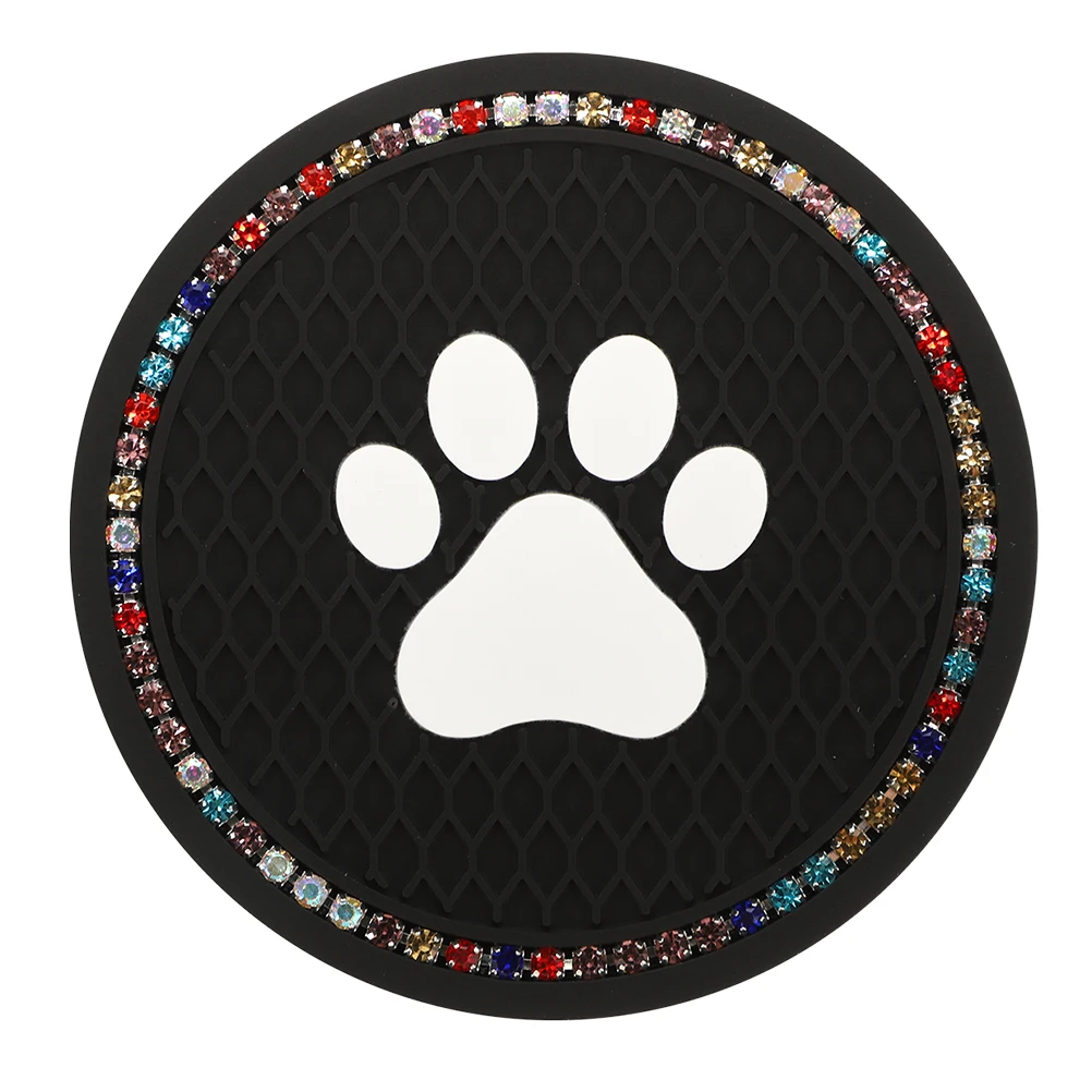 Cat Paw Coaster Car Cup Holder Bling Coasters for Cars Water Resistant Pad Interior Accessories PVC Anti Skid Design Durability
Cat Paw Coaster Car Cup Holder Bling Coasters for Cars Water Resistant Pad Interior Accessories PVC Anti Skid Design Durability