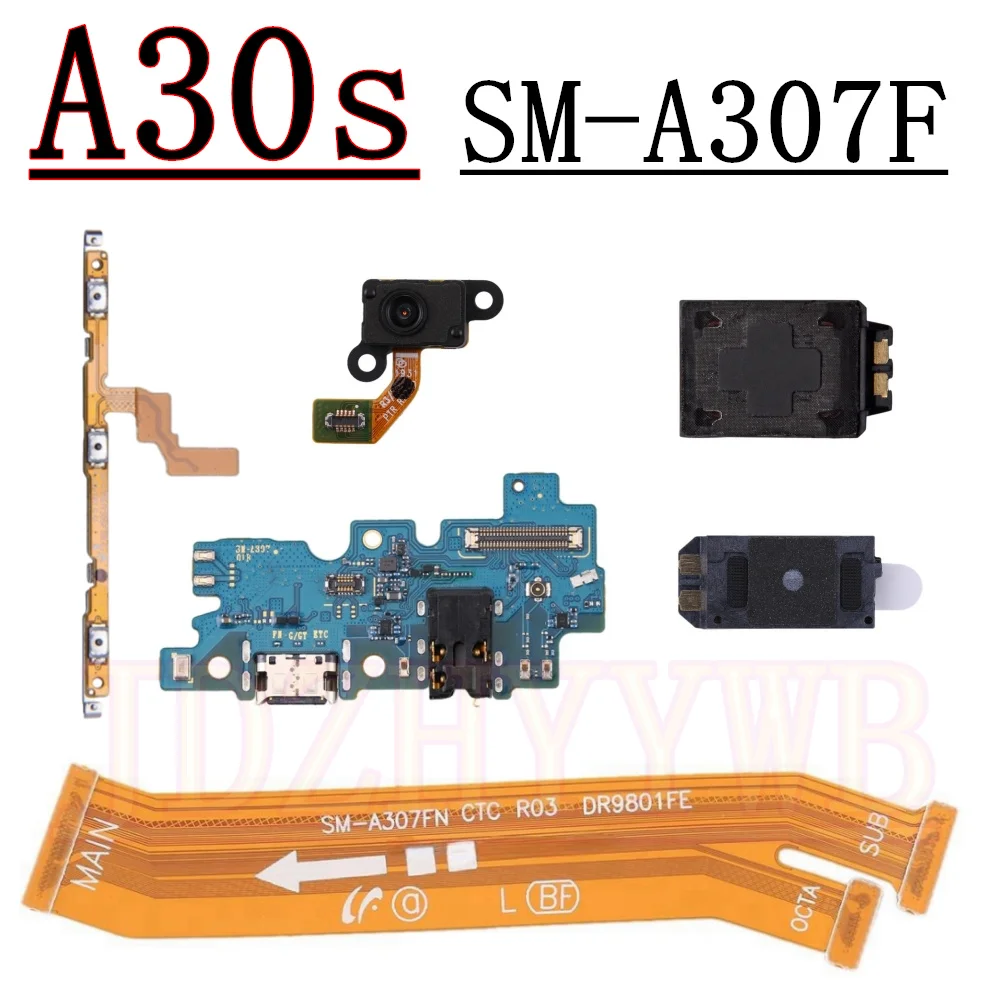 Плата USB-порта для зарядки для Samsung A30s A307F, с разъемом для наушников, громкоговорителем, регулятором громкости, датчиком отпечатков пальцев, материнская плата, основной гибкий кабель
Плата USB-порта для зарядки для Samsung A30s A307F, с разъемом для наушников, громкоговорителем, регулятором громкости, датчиком отпечатков пальцев, материнская плата, основной гибкий кабель