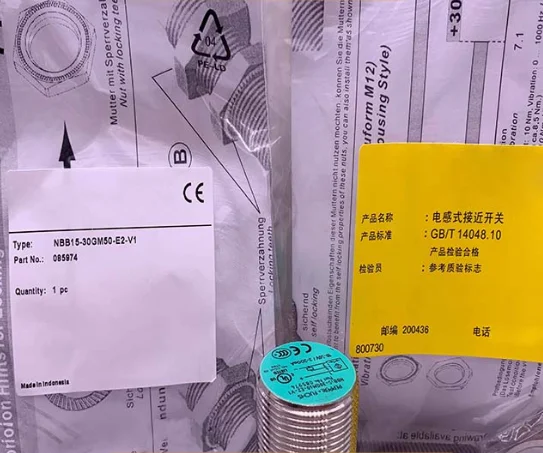 3 шт. новый переключатель приближения NBB15-30GM50-E0-V1-M NBB15-30GM50-E1-V1-M NBB15-30GM50-E2-M NBB15-30GM50-E0-M NBB15-30GM50-E3-V1-M
3 шт. новый переключатель приближения NBB15-30GM50-E0-V1-M NBB15-30GM50-E1-V1-M NBB15-30GM50-E2-M NBB15-30GM50-E0-M NBB15-30GM50-E3-V1-M