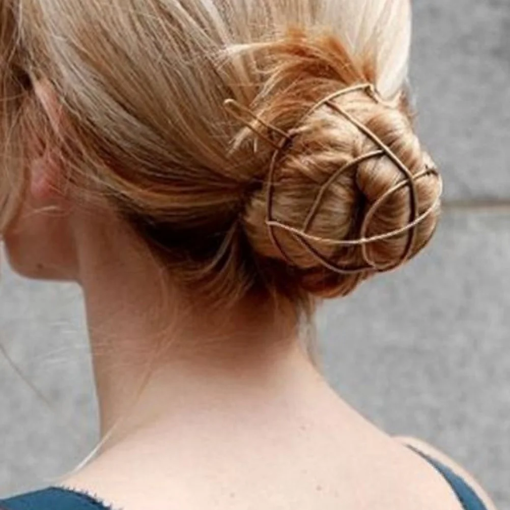 Metal Bird Cage Hairpin Hair Bun Cage Styling Pins Wedding Party Accessories Durable Quality Wide Uses Daily Wear Hair Care
Metal Bird Cage Hairpin Hair Bun Cage Styling Pins Wedding Party Accessories Durable Quality Wide Uses Daily Wear Hair Care