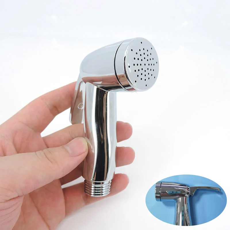 ABS silver plastic Handheld Bidet Toilet Sprayer Spray Household Bathroom WC Bidet Shower Head Bathroom Self-Cleaning Tools s1
ABS silver plastic Handheld Bidet Toilet Sprayer Spray Household Bathroom WC Bidet Shower Head Bathroom Self-Cleaning Tools s1