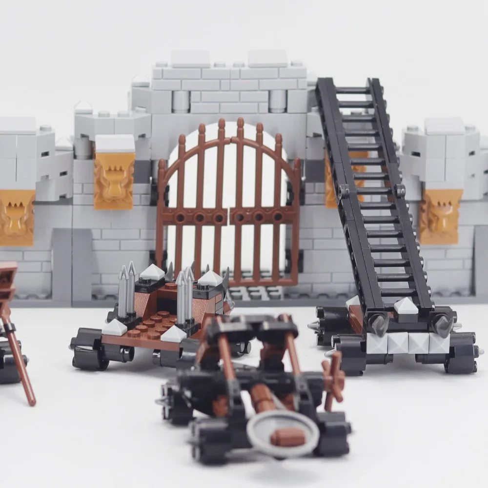 Средневековые военные мини-левы, города Льва, сцена, строительные блоки MOC, крепость, ворота, башня, защитные кирпичи, игрушки, совместимые с LEGO
Средневековые военные мини-левы, города Льва, сцена, строительные блоки MOC, крепость, ворота, башня, защитные кирпичи, игрушки, совместимые с LEGO