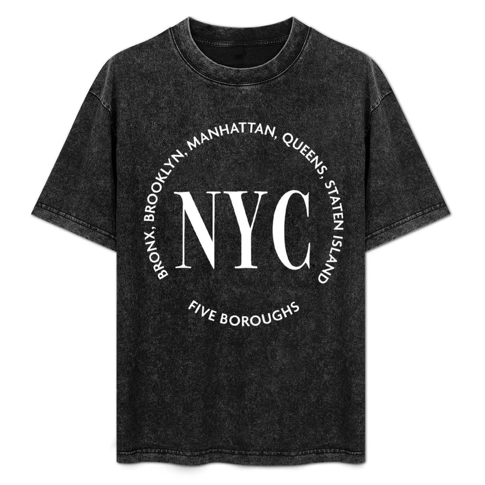 NYC The 5 Boroughs T-Shirt Work Basic Short Sleeve Top
NYC The 5 Boroughs T-Shirt Work Basic Short Sleeve Top