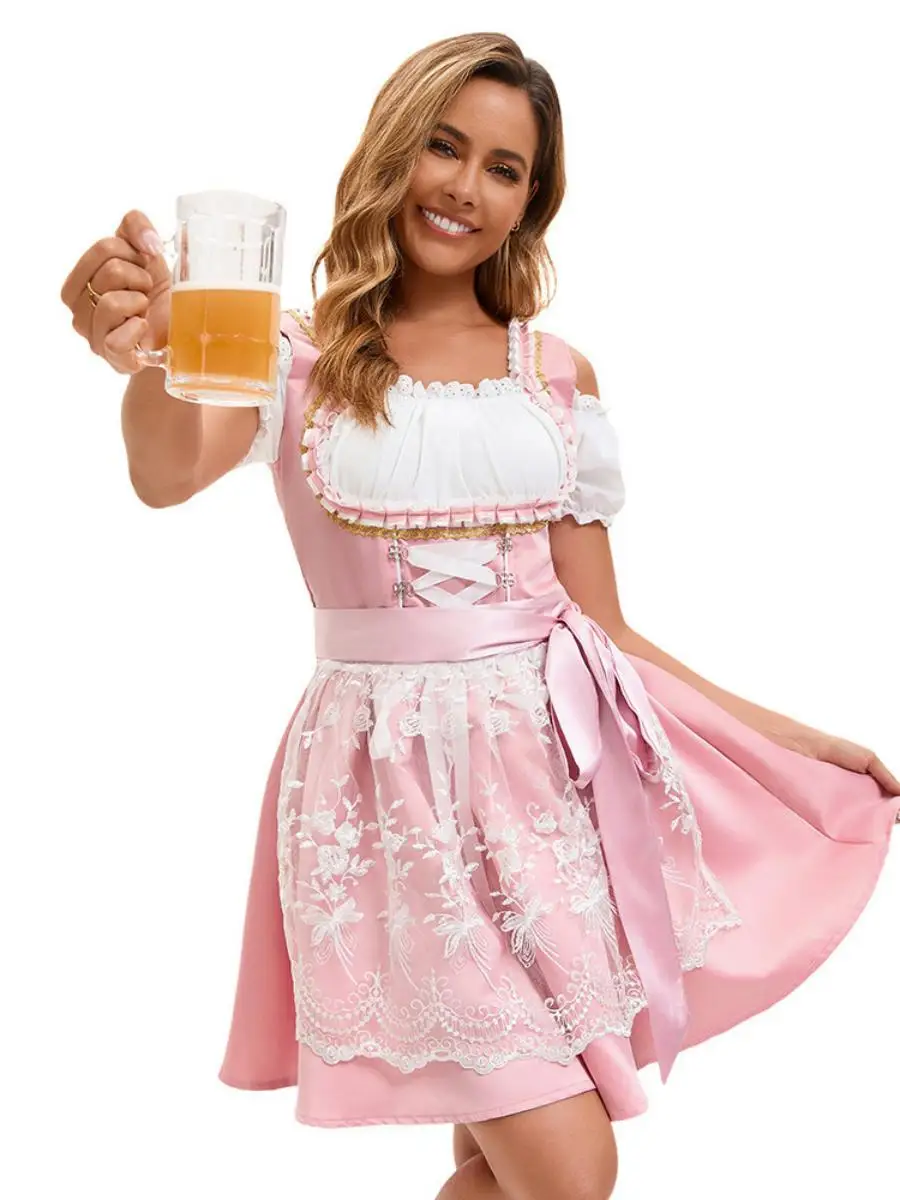 New 2025 Halloween Beer Girl Dress Maid Costume Stage Performance Women's Clothing Polyester Material Traditional Chinese Style
New 2025 Halloween Beer Girl Dress Maid Costume Stage Performance Women's Clothing Polyester Material Traditional Chinese Style