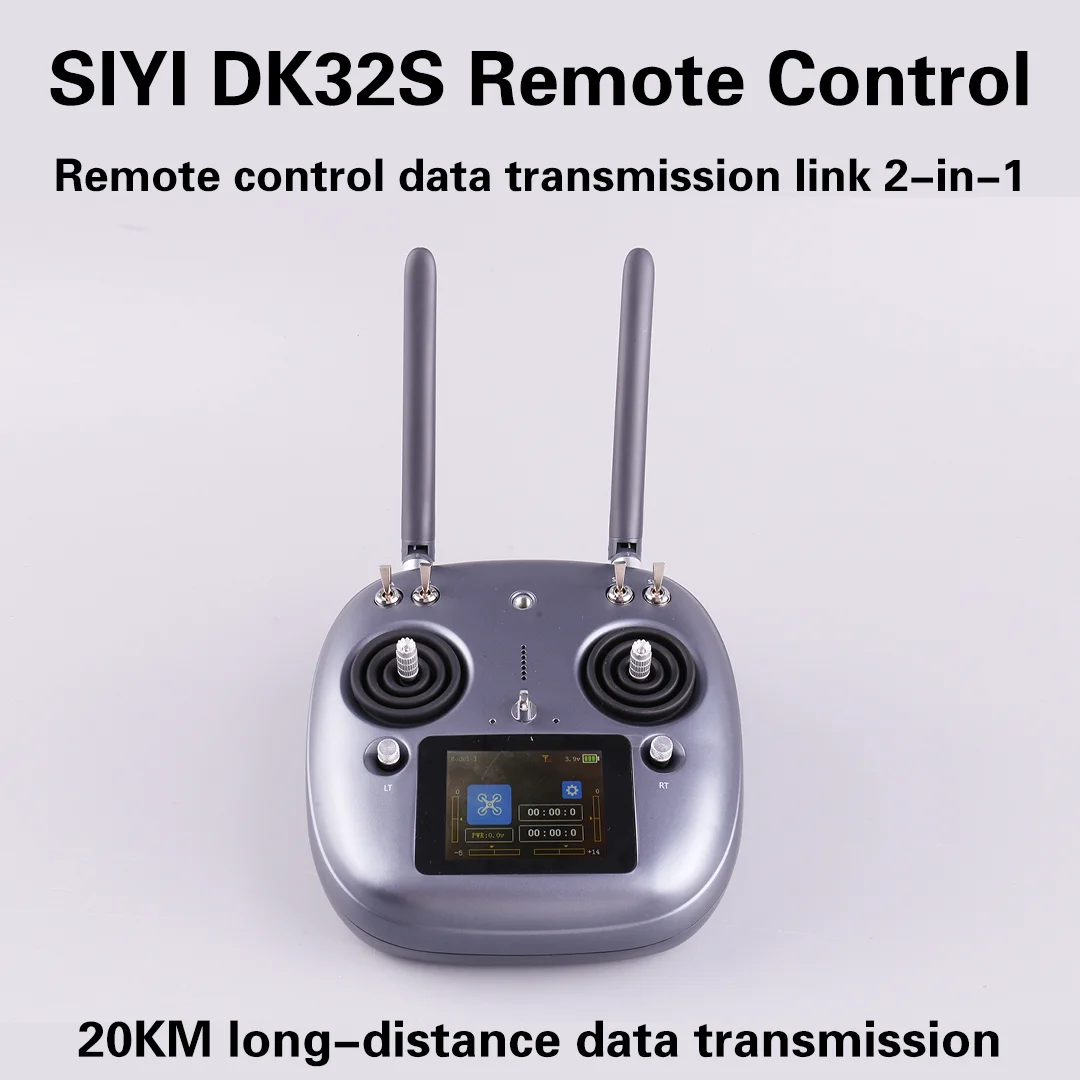 SIYI DK32S Enterprise Радиосистема Передатчик Пульт дистанционного управления / DK32 SE Сельскохозяйственный пульт дистанционного управления для сельскохозяйственных дронов
SIYI DK32S Enterprise Радиосистема Передатчик Пульт дистанционного управления / DK32 SE Сельскохозяйственный пульт дистанционного управления для сельскохозяйственных дронов