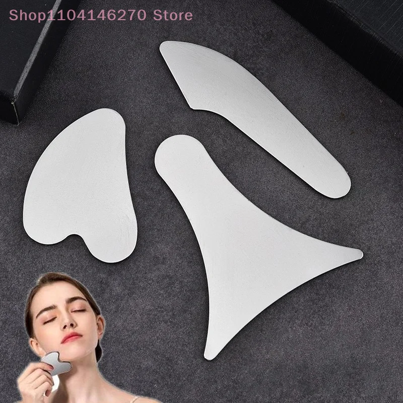 1Pcs Stainless Steel Gua Sha Scraper Massager For Face Neck Body Guasha Massage Tool Facial Skin Care Guasha Board Face Massager
1Pcs Stainless Steel Gua Sha Scraper Massager For Face Neck Body Guasha Massage Tool Facial Skin Care Guasha Board Face Massager
